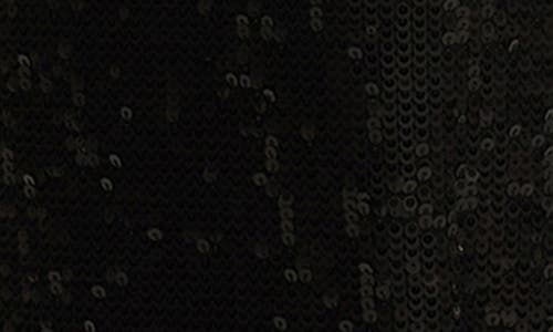 DRESS THE POPULATION DRESS THE POPULATION AKIAH SEQUIN RUFFLE COLUMN GOWN