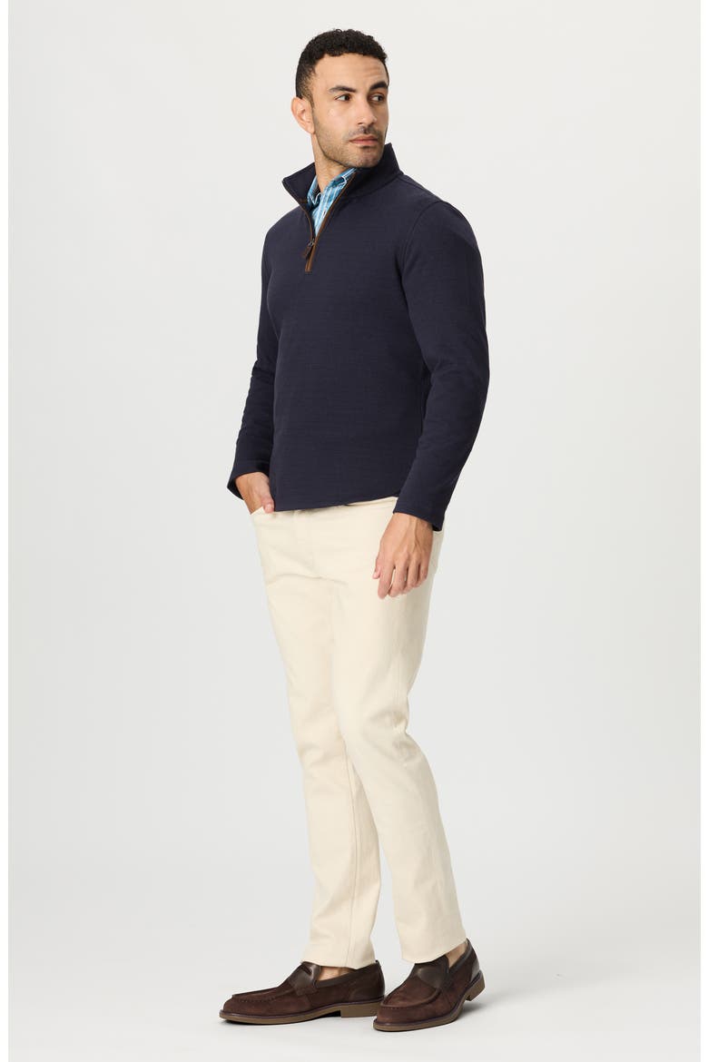 Tanswell Quarter Zip Sweater, Alternate, color, NAVY