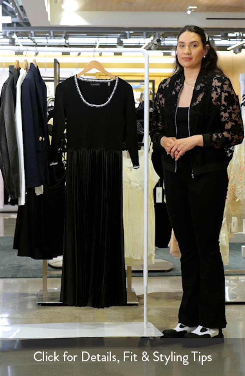 The Mave Mixed Media Maxi Dress, sales video thumbnail