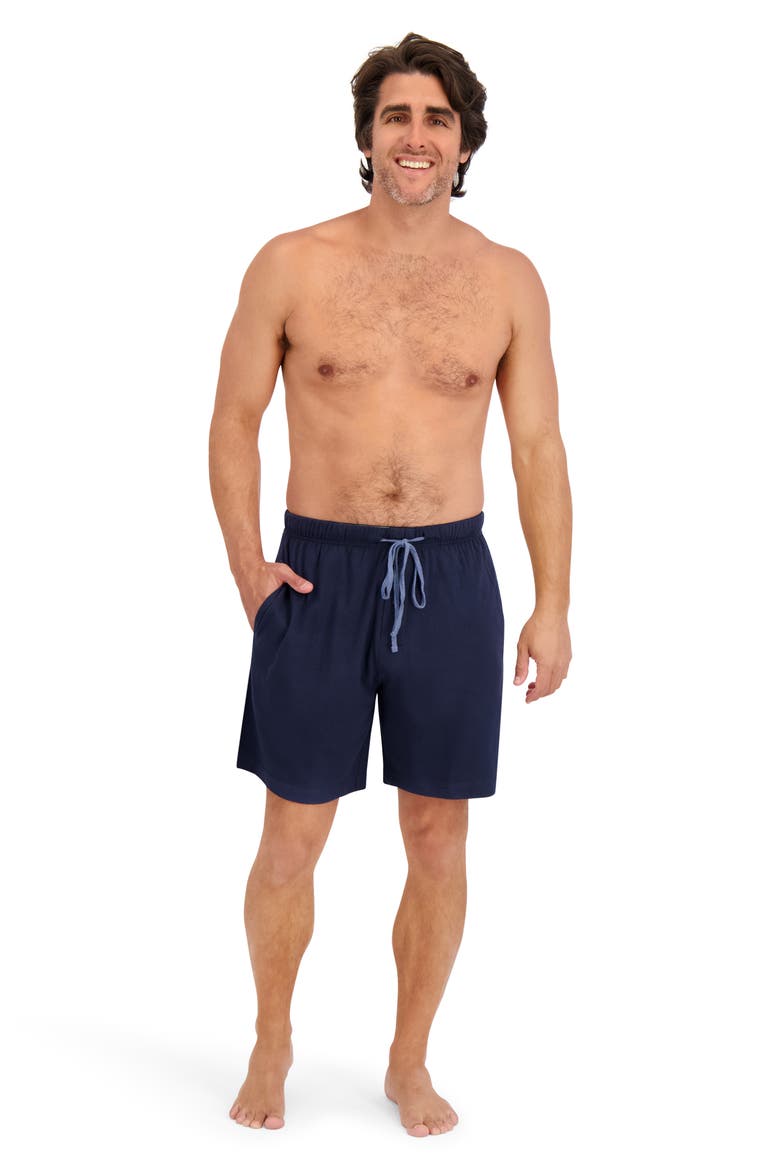 2-Pack Sleep Shorts, Alternate, color, BLUE/ NAVY