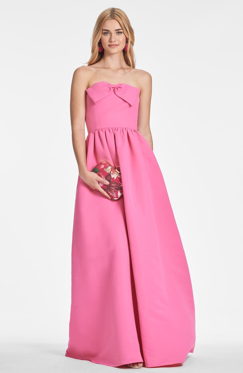 Sachin & Babi Isabeau Strapless Gown, Alternate, color,