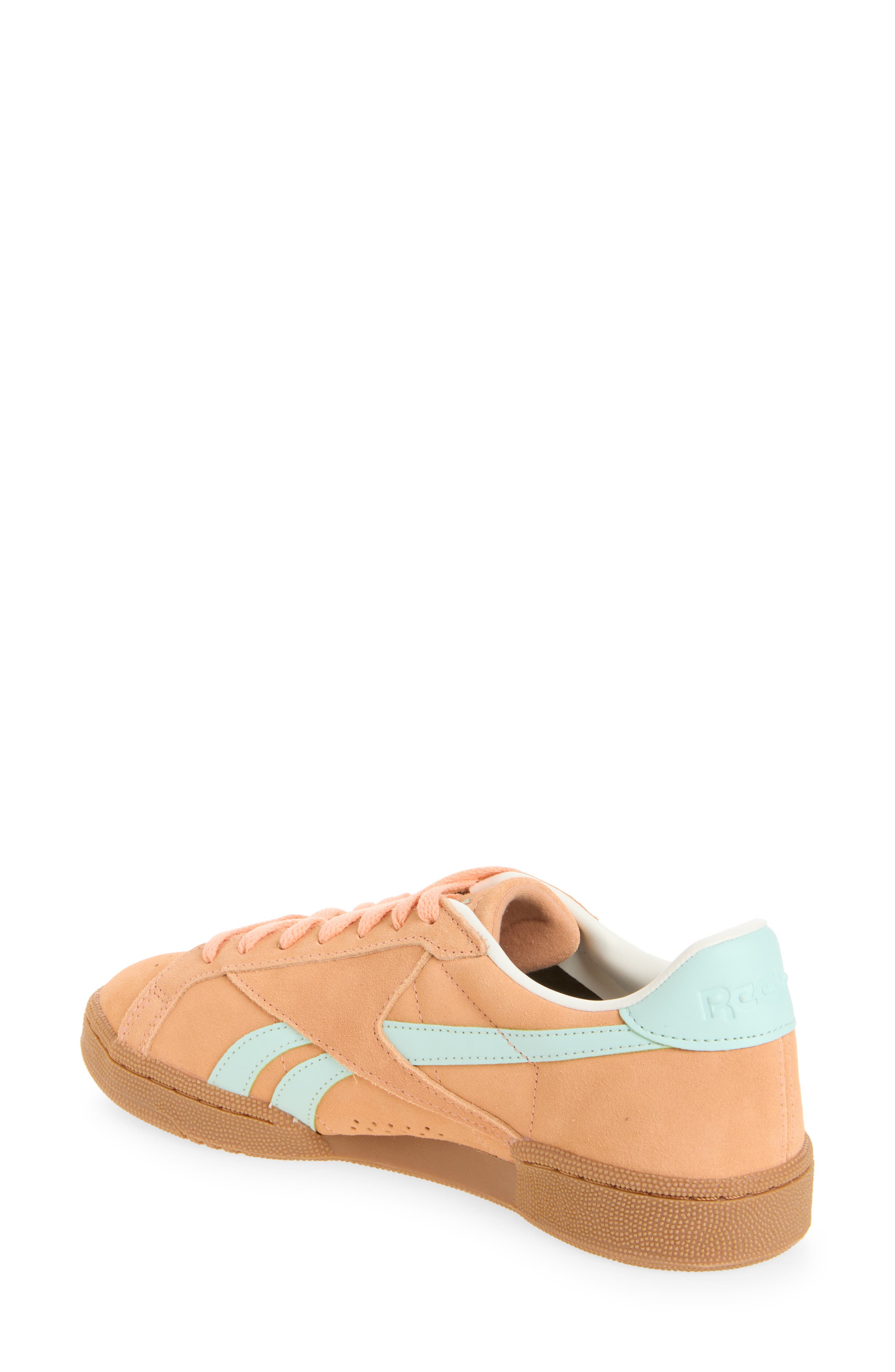 Club C Grounds UK Sneaker, Alternate, color, ORNGE AQUA CHALK