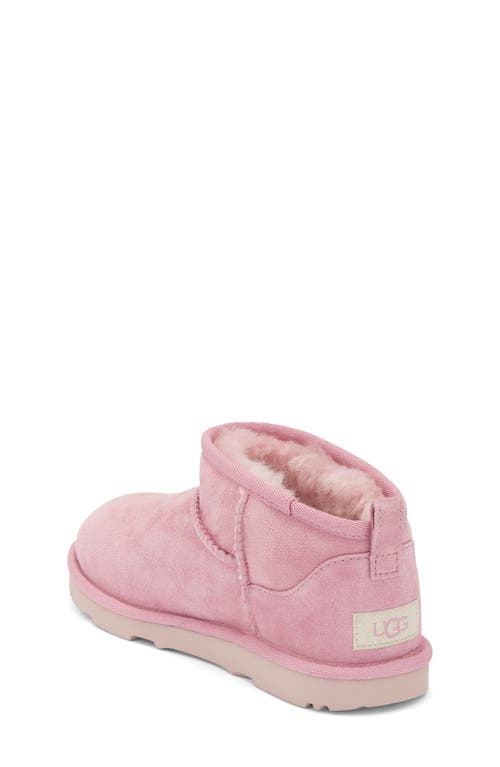 Ugg ® Kids' Classic Ultra Water Resistant Genuine Shearling Mini Boot In Pink