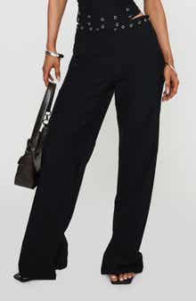 Passionette Grommet Wide Leg Pants