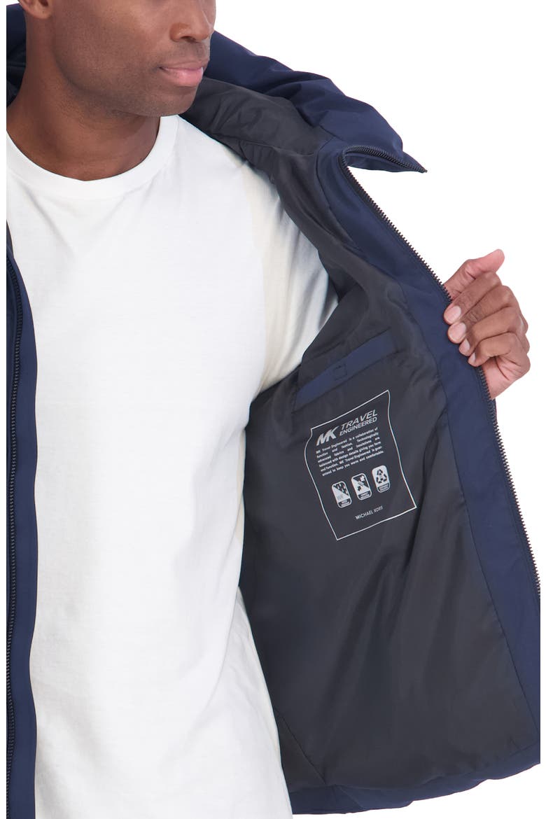 Water Resistant Quilted Puffer Jacket, Alternate, color, MIDNIGHT