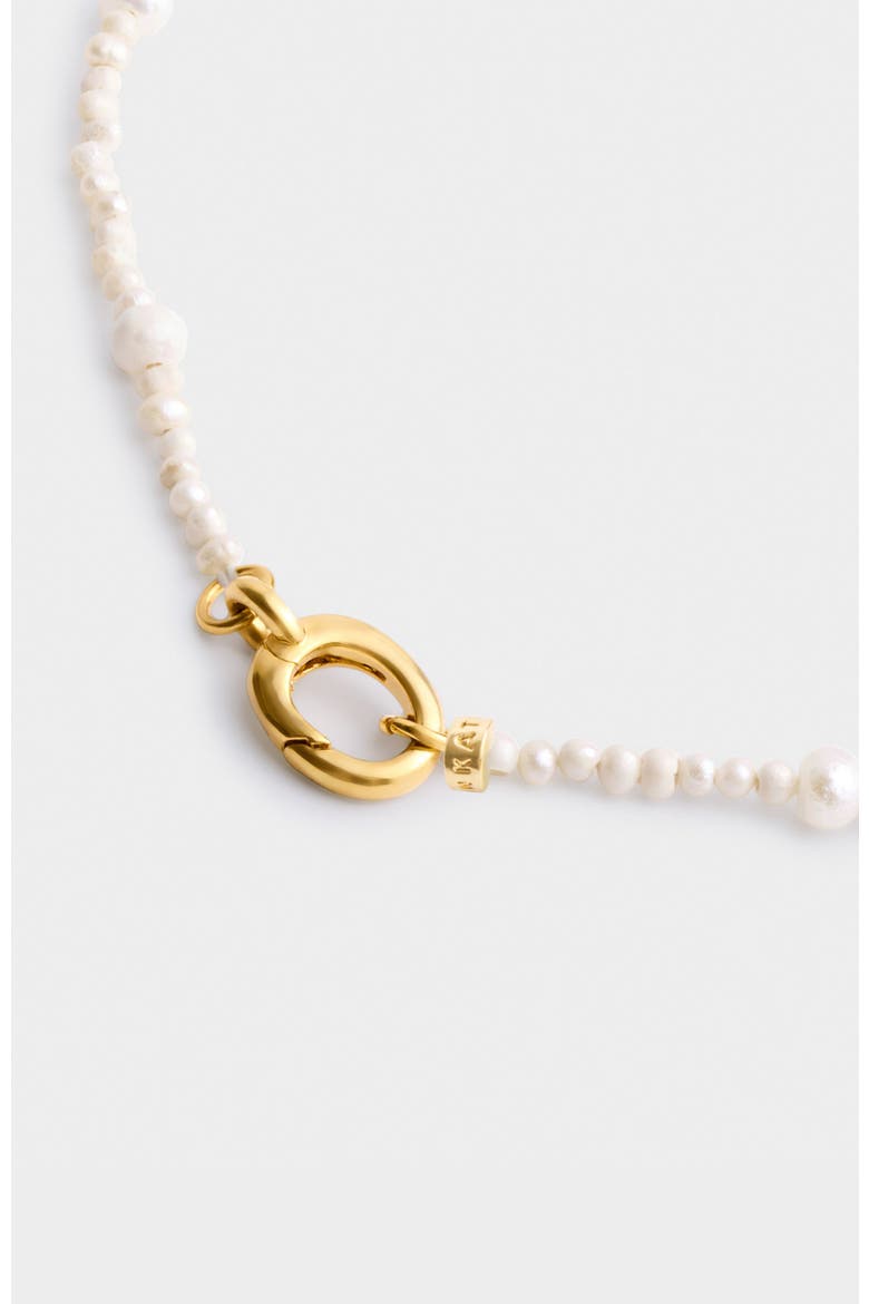 Pearl Glow Choker, Alternate, color, Gold
