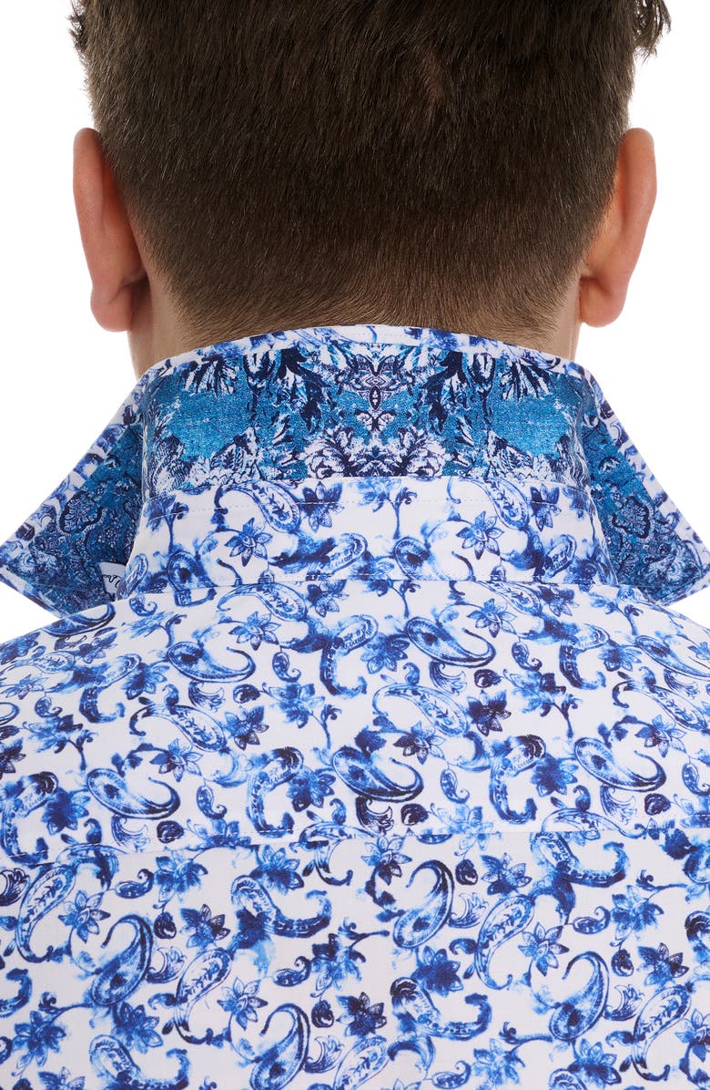 Robert Graham Kaanapali Short Sleeve Shirt, Alternate, color, 