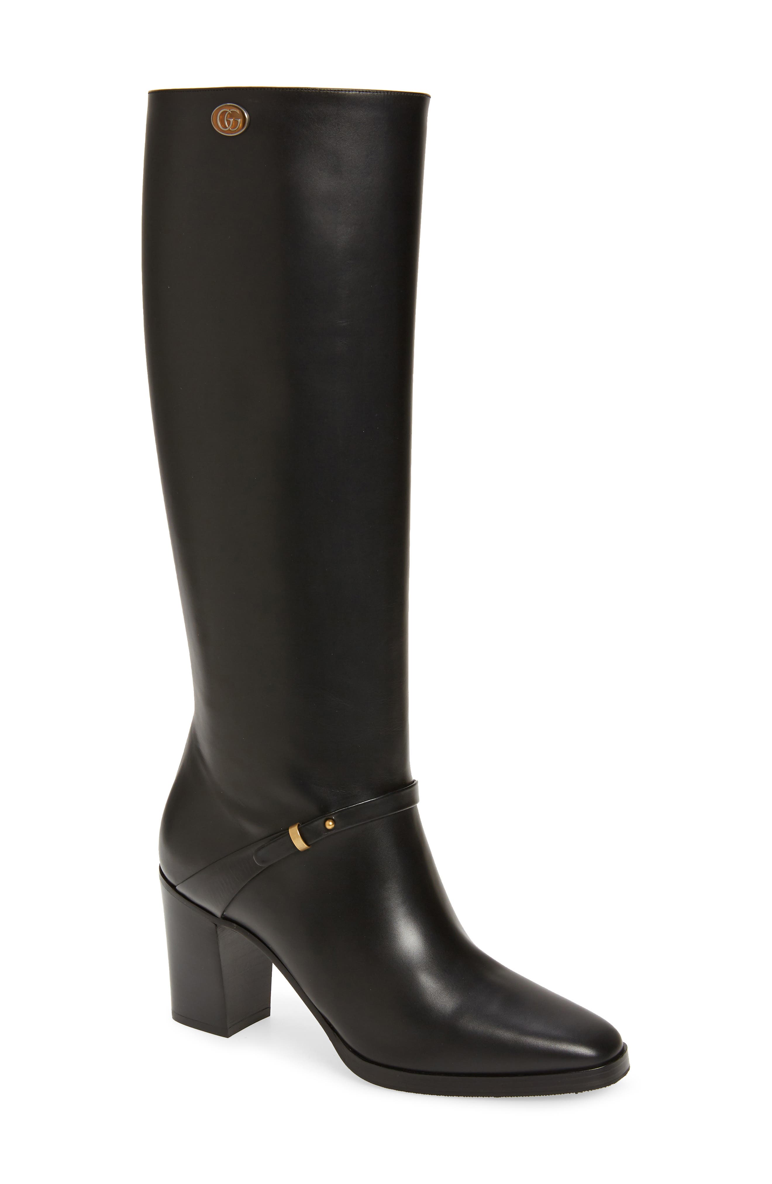 Gucci Rosie Knee High Boot, Main, color, 