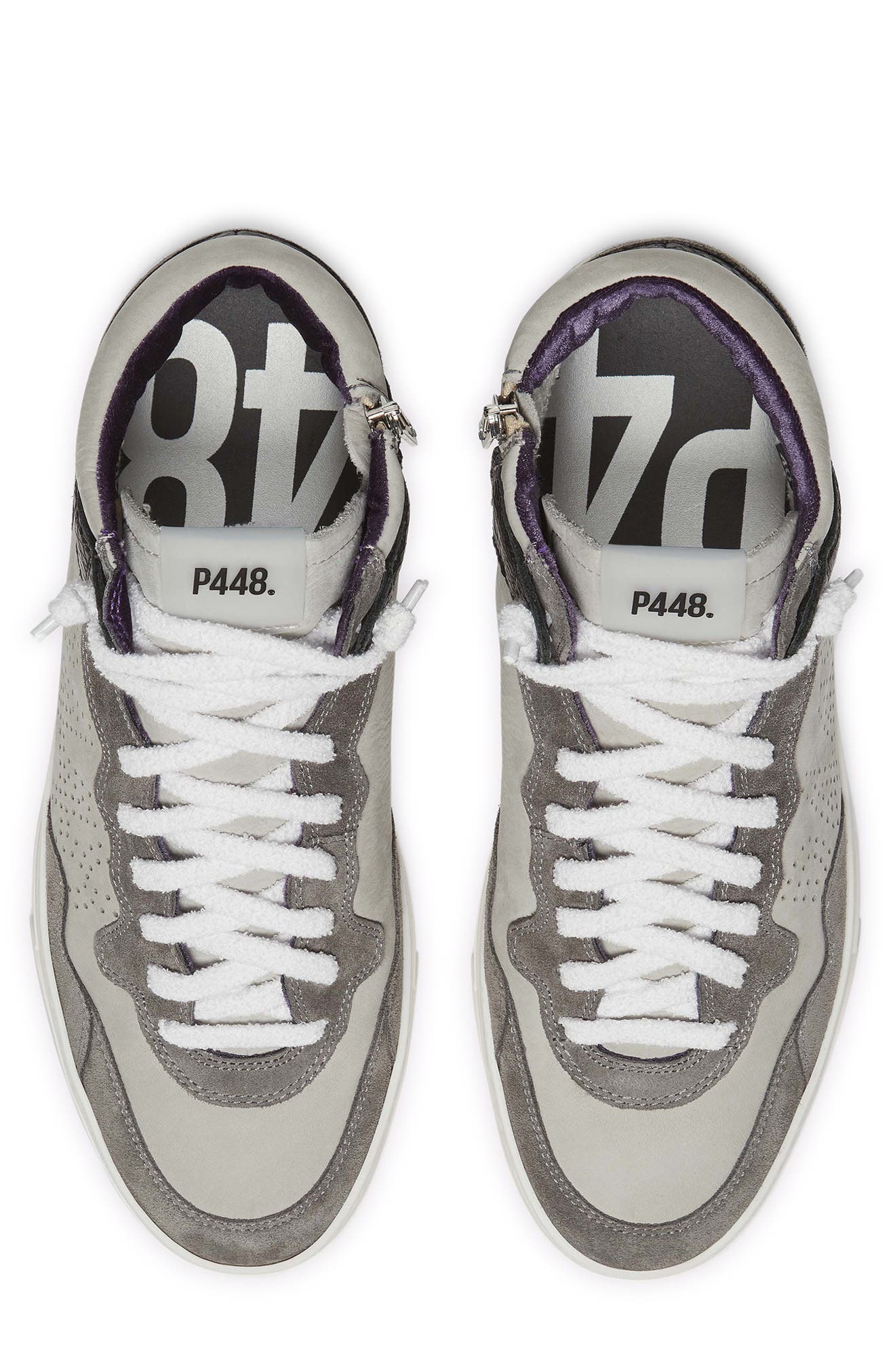 Bali High Top Sneaker, Alternate, color, TUXEDO/BLK