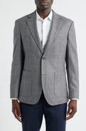 Nordstrom Duke Plaid Merino Wool Sport Coat