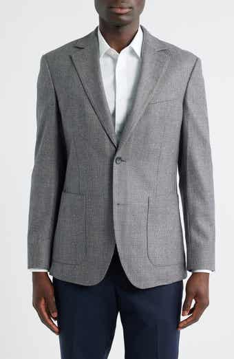 Nordstrom Duke Plaid Merino Wool Sport Coat