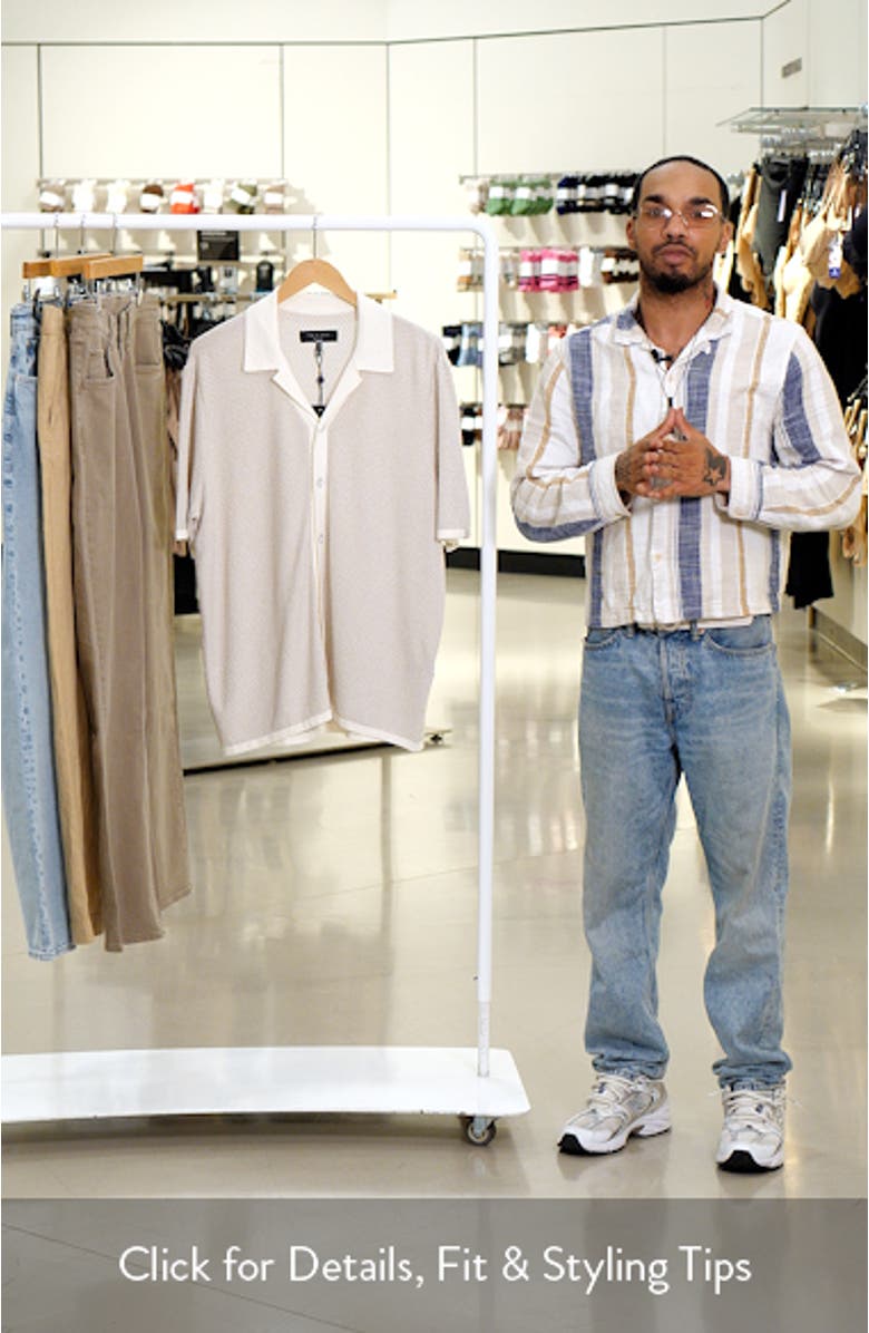 Zigzag Avery Zuma Toweling Camp Shirt, sales video thumbnail