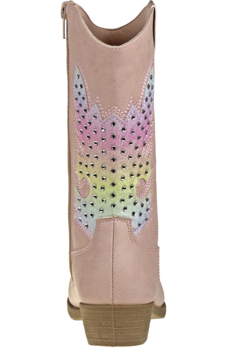 Kensie Girl zip up boot with heel, Alternate, color,