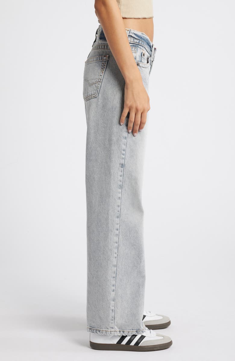 BDG Urban Outfitters Kayla Low Rider Wide Leg Jeans, Alternate, color, Grey