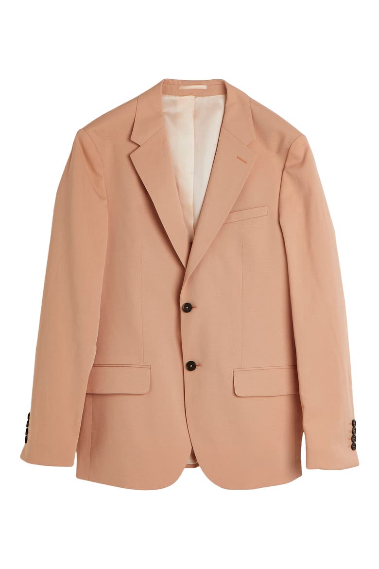 Peach Suit Jacket, Alternate, color, LIGHT ORANGE