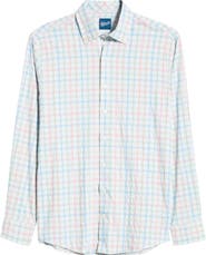 johnnie-O Bingham Tattersall Check Everyday Performance Button-Down Shirt