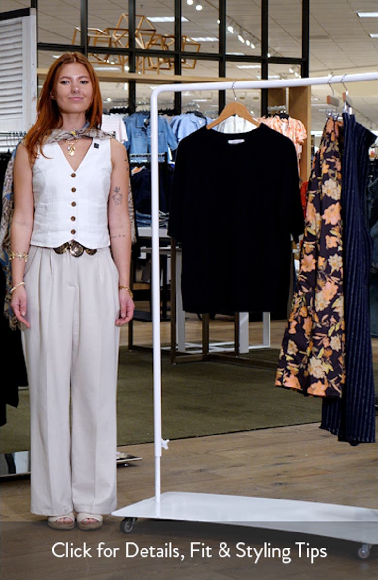 Short Sleeve Cashmere Sweater, sales video thumbnail