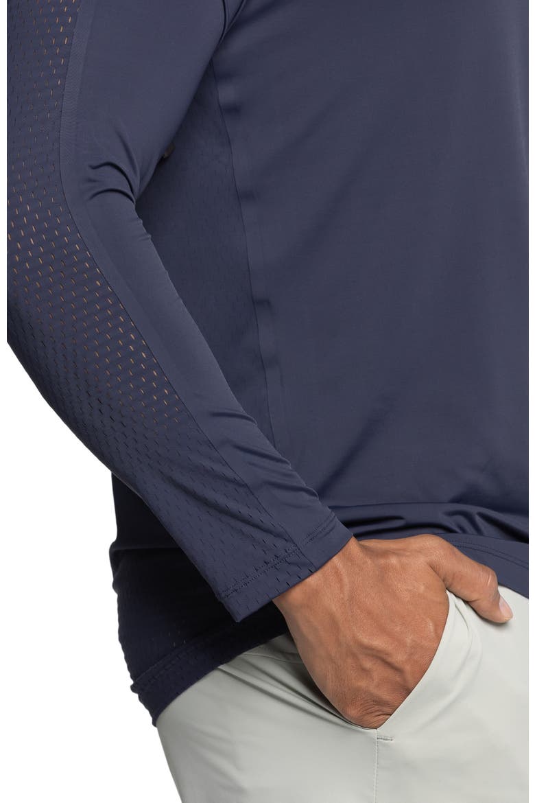 Performance Pickleball Long Sleeve, Alternate, color, Sapphire Blue