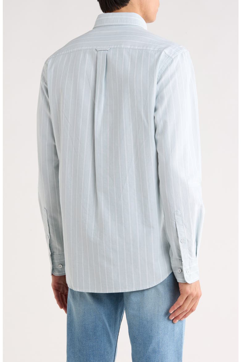 Hoeptoun Sport Fit Button-Up Shirt, Alternate, color, POWDER BLUE