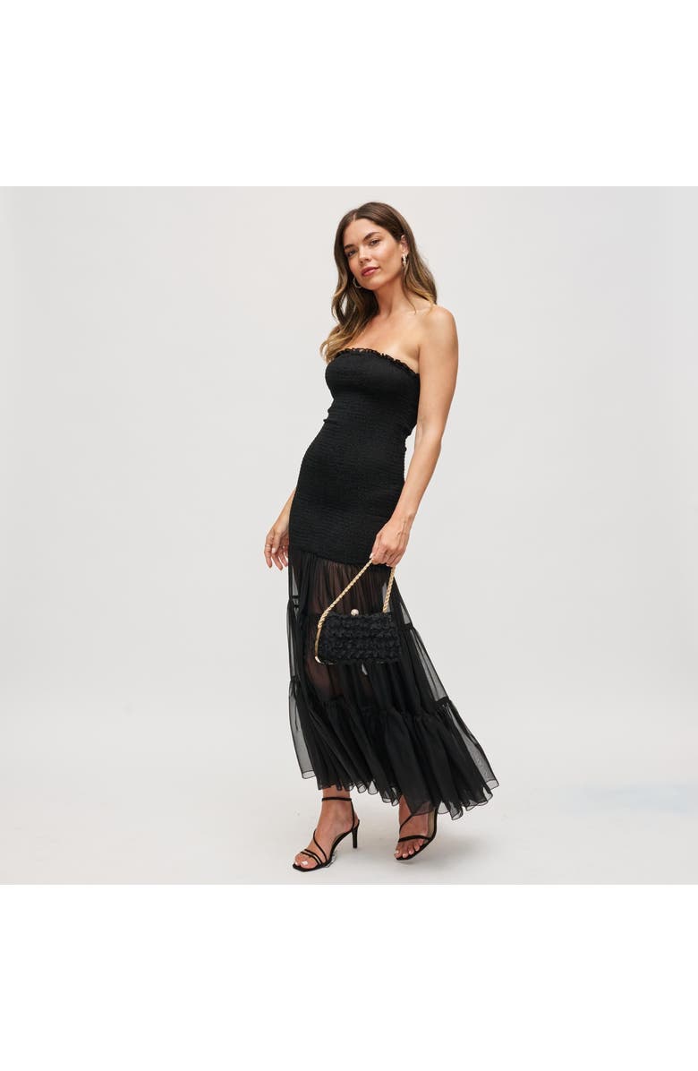 URBAN EXPRESSIONS HANDBAGS Maxi Evening Bag, Alternate, color, Black