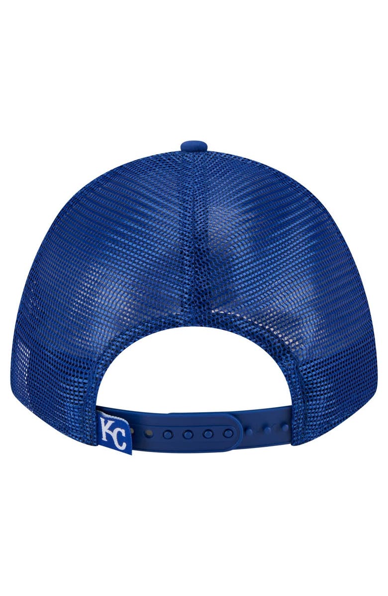 New Era Men's New Era Royal Kansas City Royals Minimalist 9FORTY A-Frame Adjustable Hat, Alternate, color, Royal