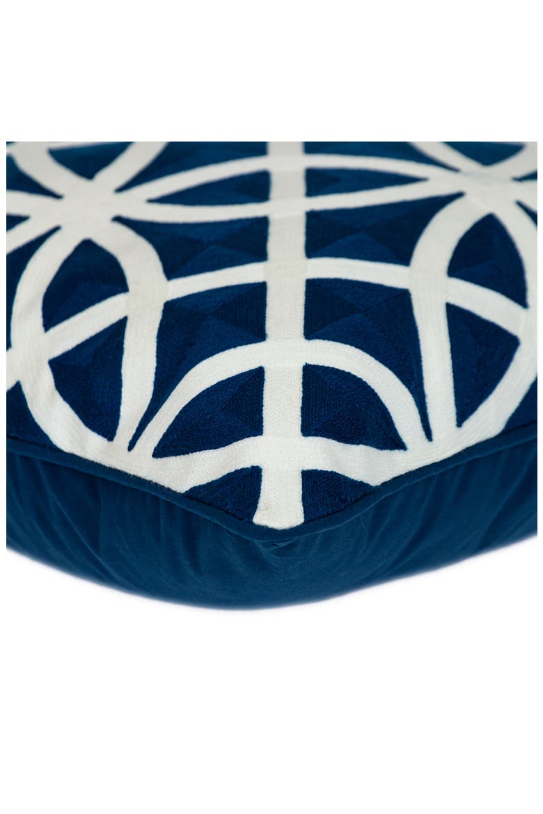 Chano Throw Pillow, Alternate, color, BLUE
