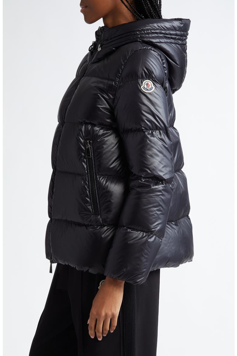 Seritte Down Parka, Alternate, color, BLACK