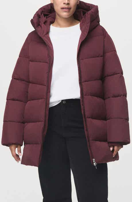 Water Repellent Hooded Puffer Coat