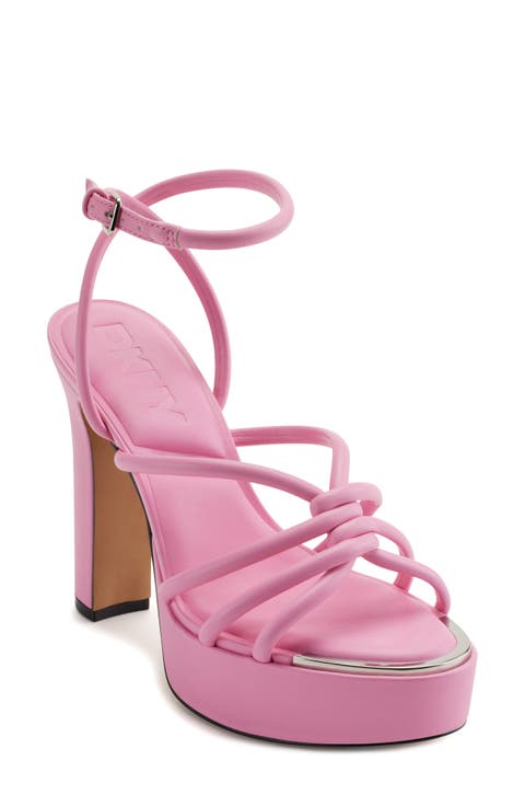 Ankle Strap Platform Sandal (Women)