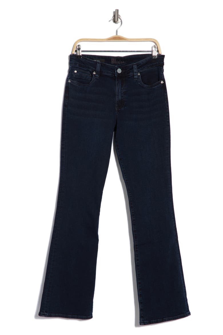 Nicole Five-Pocket Bootcut Jeans, Main, color, CINQUEFOIL