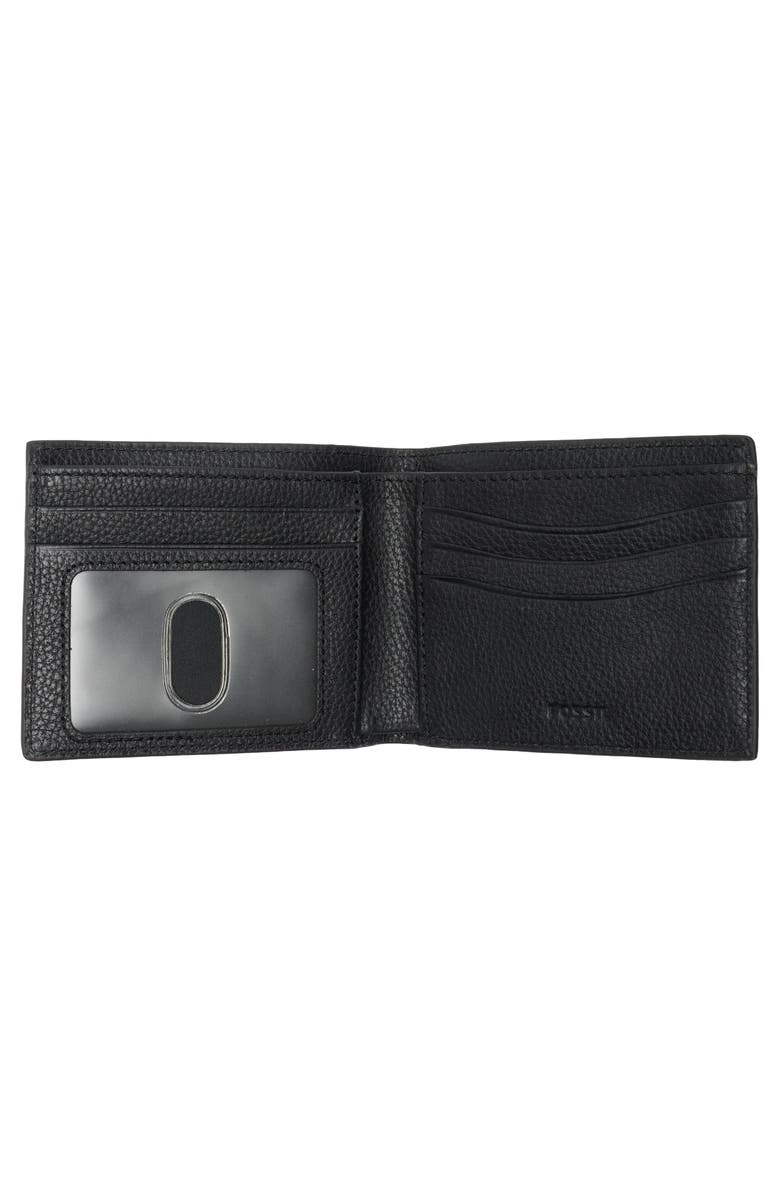 Fossil Anderson Bifold Wallet, Alternate, color, Black