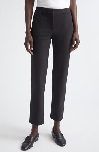 Lafayette 148 New York Irving Straight Leg Stretch Wool Pants  display picture 1