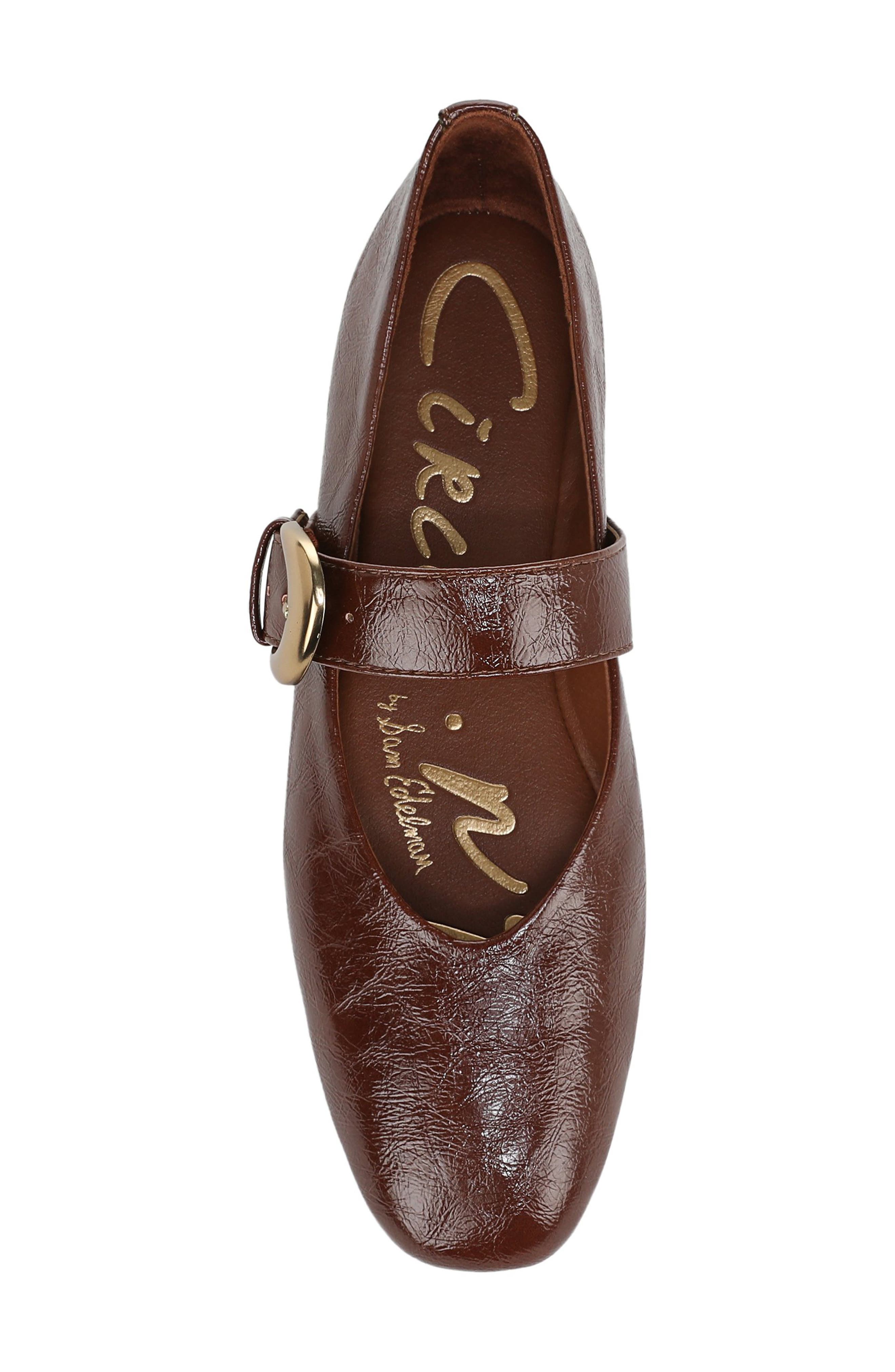 Circus NY by Sam Edelman Bella Mary Jane Flat, Alternate, color, Deep Pecan
