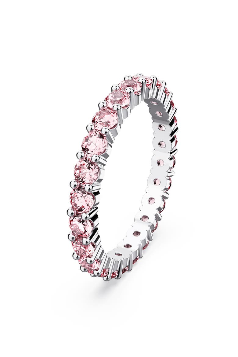Matrix Round Crystal Eternity Ring video