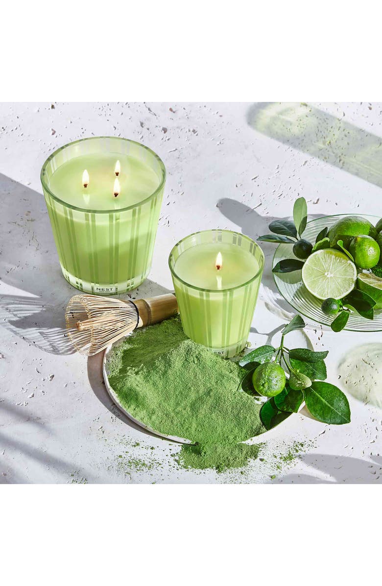 NEST New York Lime Zest & Matcha Candle, Alternate, color, 3 Wick