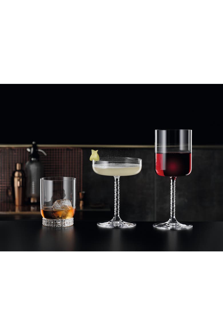 Bossa Nova Edition Set of 2 Wine Glasses, 14oz, Alternate, color, Clear