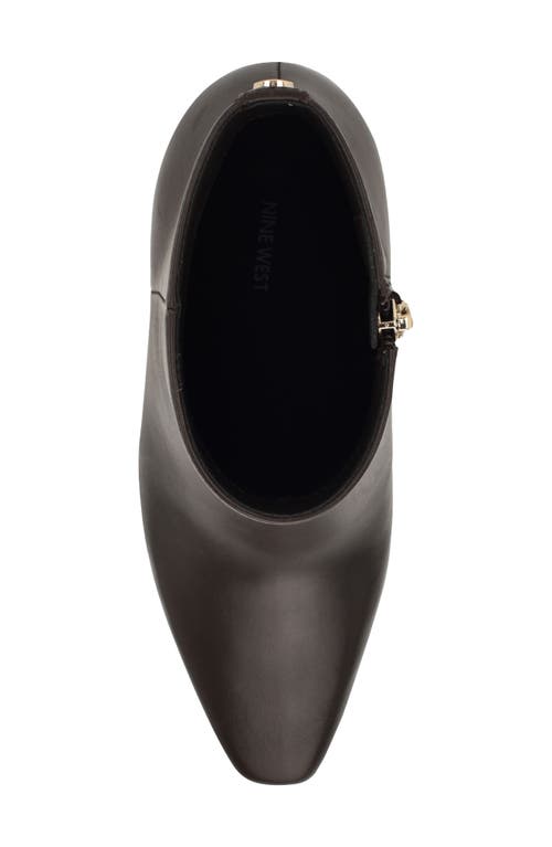 Nine West Reraye Bootie In Brown
