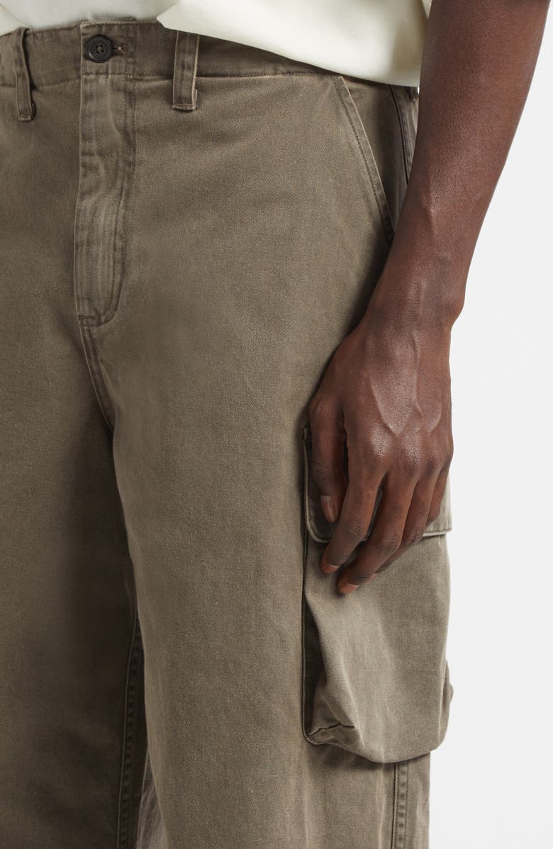 OUR LEGACY Mount Cotton & Hemp Cargo Pants, Alternate, color, Ditch Wash Out Twill