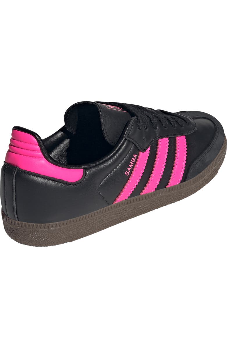 adidas Gender Inclusive Samba OG Sneaker, Alternate, color, Black/ Lucid Pink/ Gum
