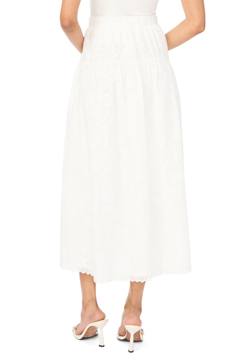 Vince Camuto Midi Skirt, Alternate, color, Ultra White