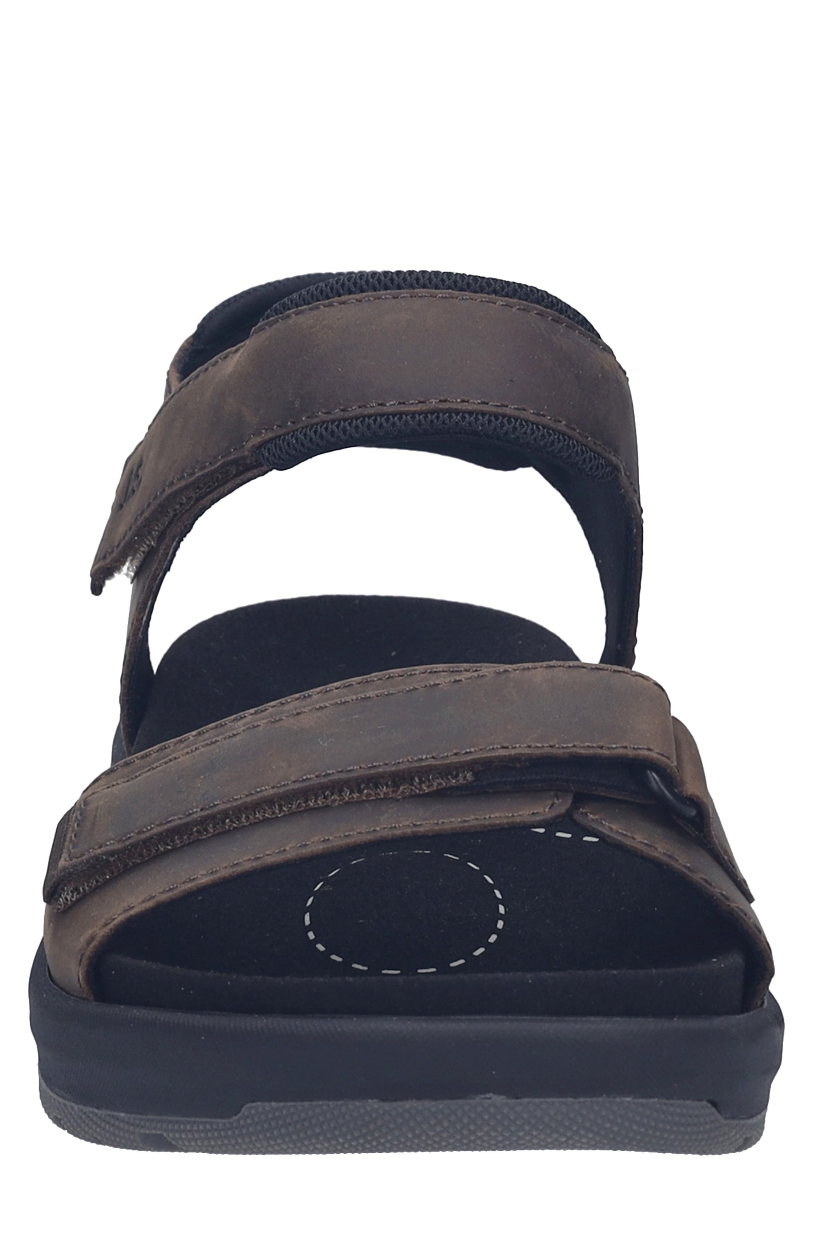 Emeric 10 Quarter Strap Sandal, Alternate, color, ESPRESSO