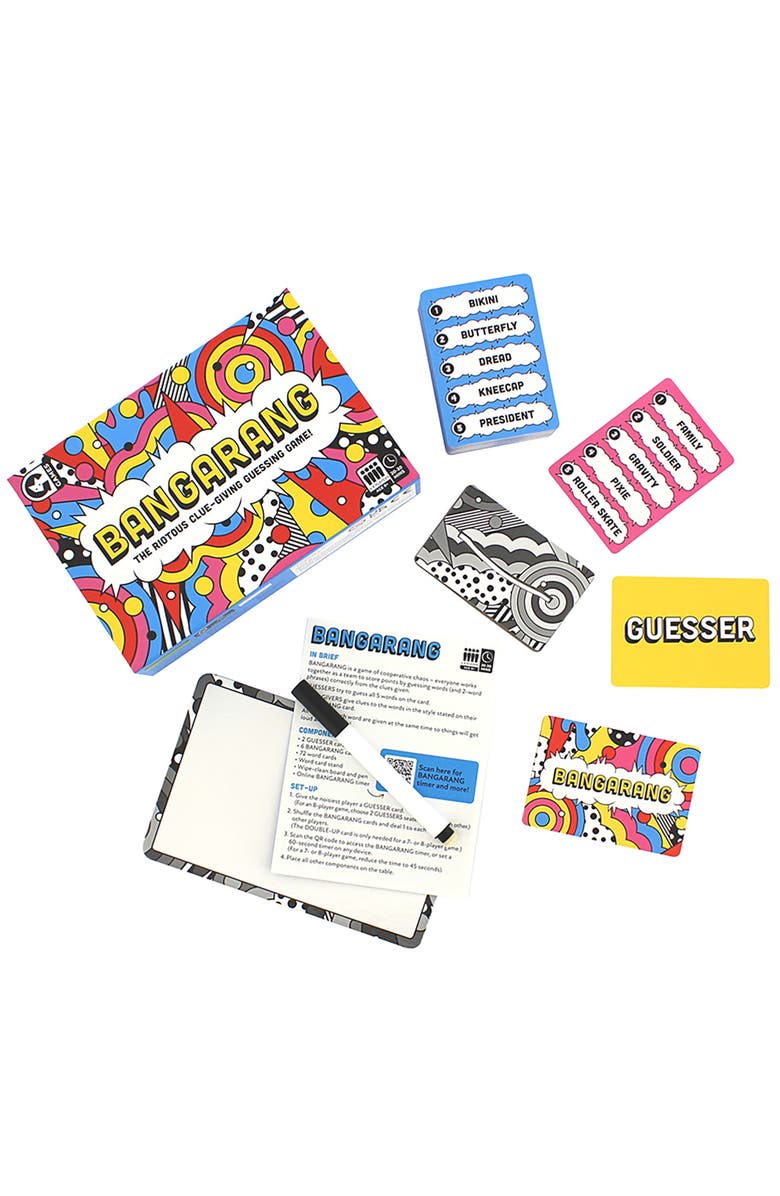 GINGER FOX Bangarang Party Card Game, Alternate, color, Multicolored