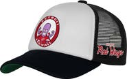 Mitchell & Ness Youth Mitchell & Ness  White Detroit Red Wings Mascot Adjustable Trucker Hat