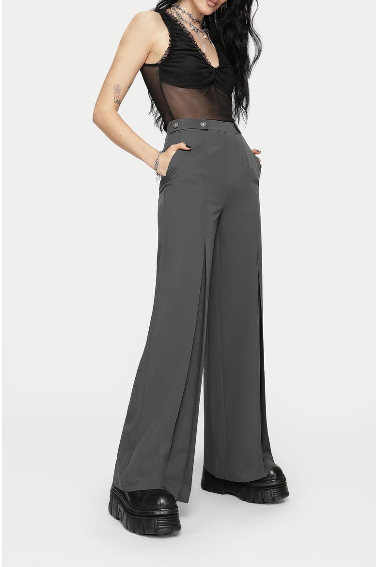Ira Bug Tailored Trouser, Alternate, color, Charcoal