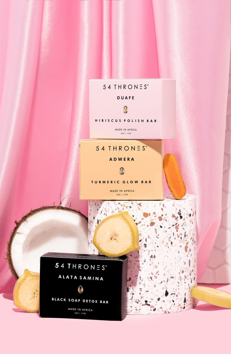 54 Thrones Alata Samina Black Soap Detox Bar, Alternate, color, 