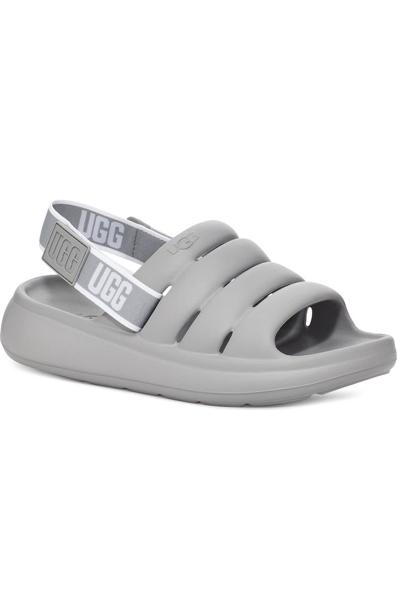 UGG<sup>®</sup> Sport Yeah Water Resistant Slingback Sandal, Main, color, Cobble