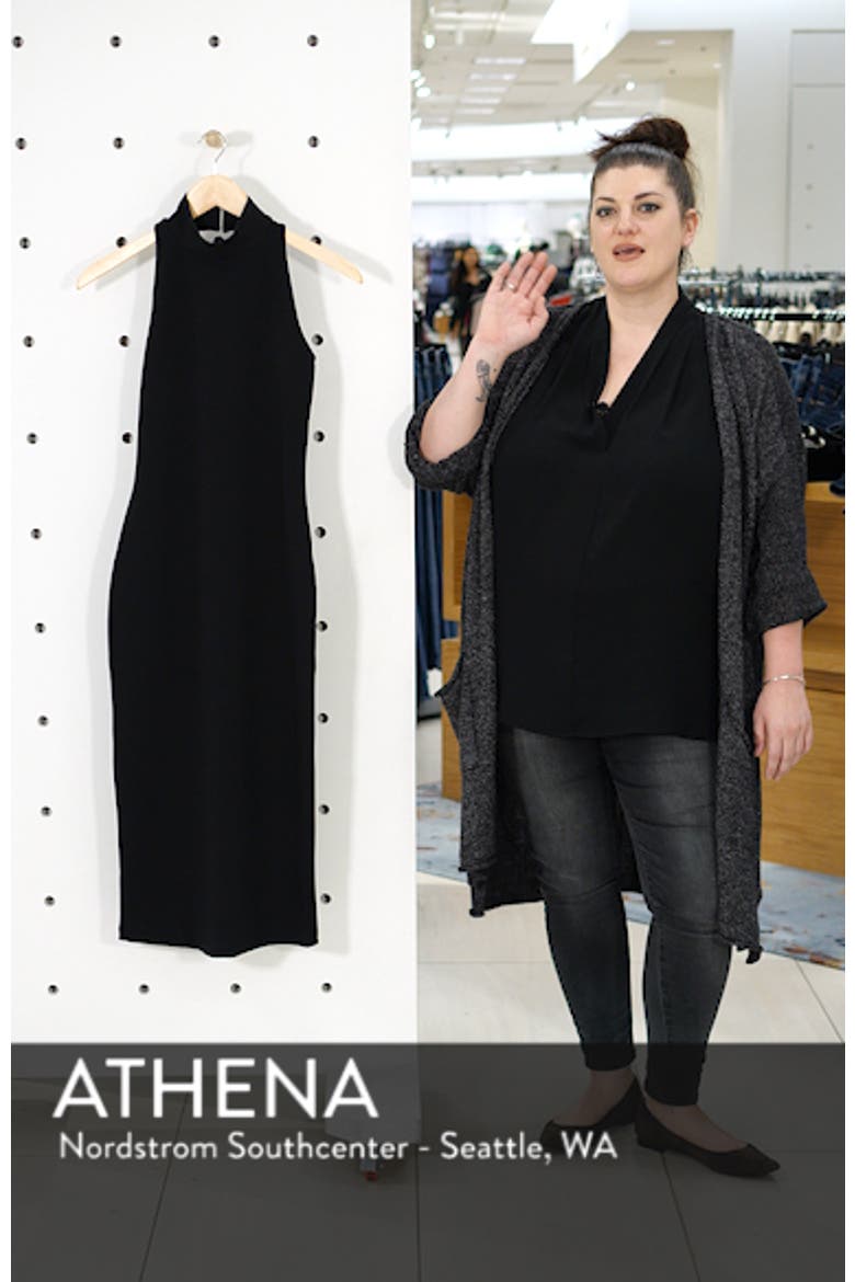 Mock Neck Body-Con Dress video