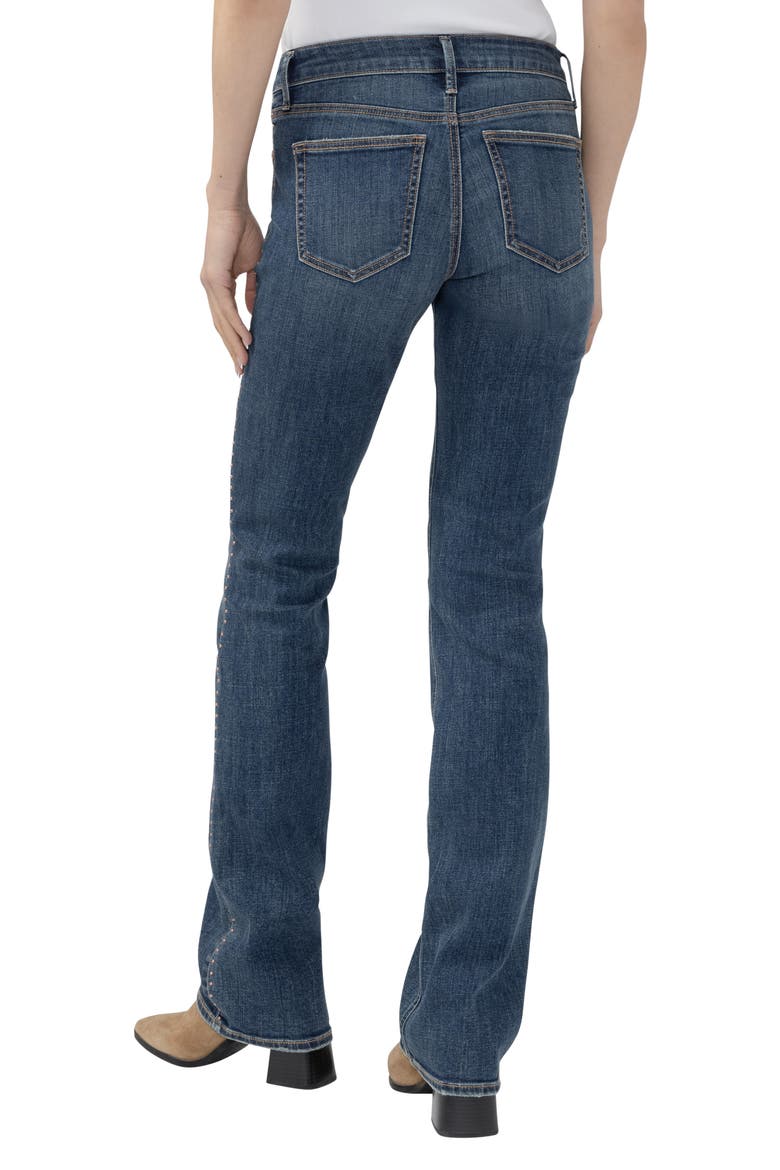 Suki Embellished Curvy Mid Rise Slim Bootcut Jeans, Alternate, color, SEREPHINA