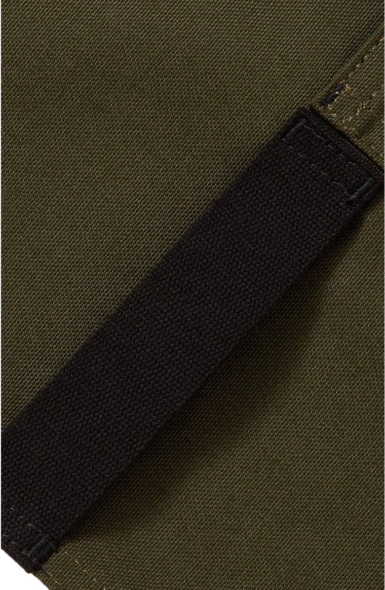 Hedley & Bennett The Essential Apron - Olive Green Black Straps, Alternate, color, Olive