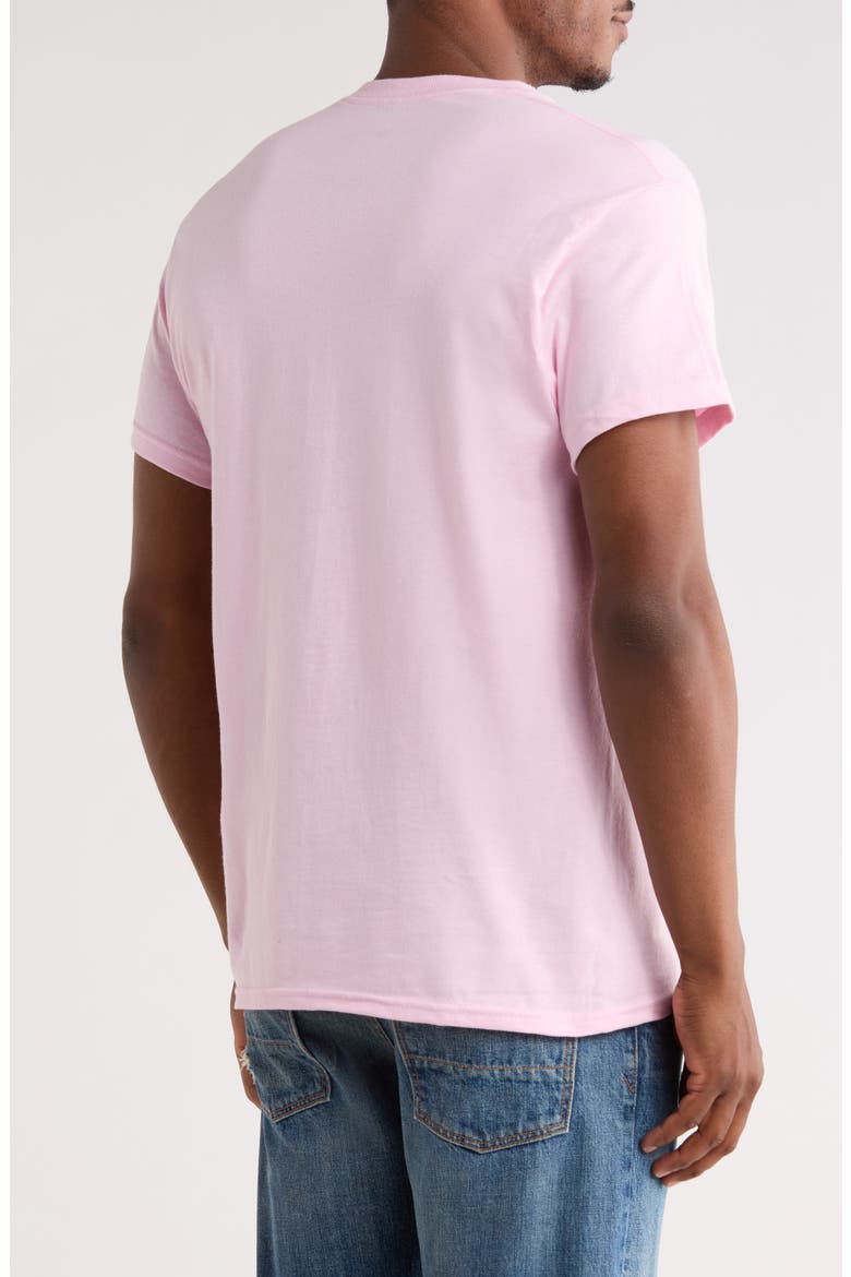 Bear Cotton Graphic T-Shirt, Alternate, color, LIGHT PINK